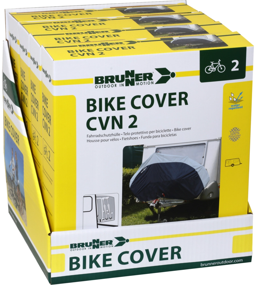 Copribicicletta idrorepellente per veicoli brunner "bike cover cvn 2"